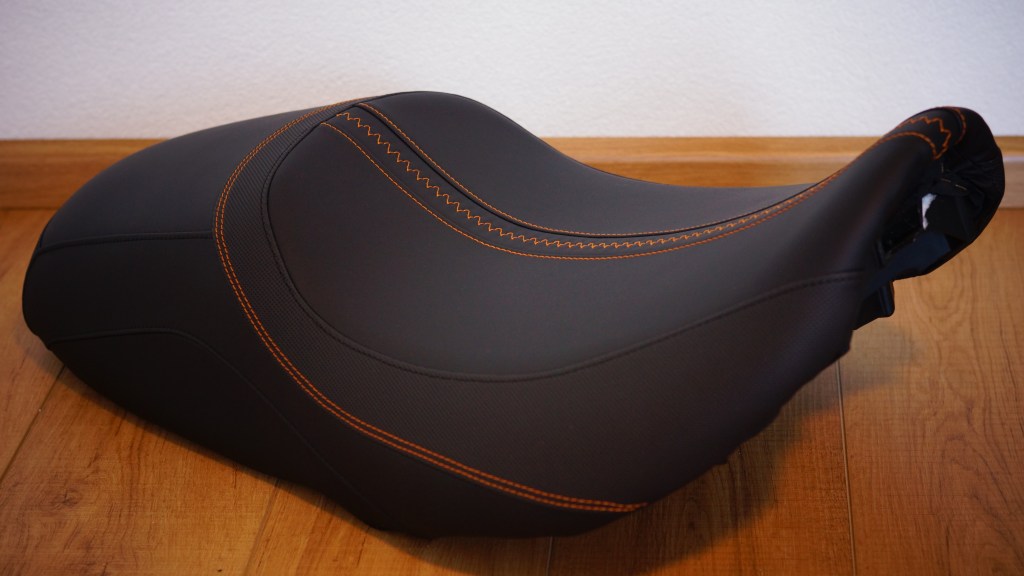 Harley Davidson aangepast zadel