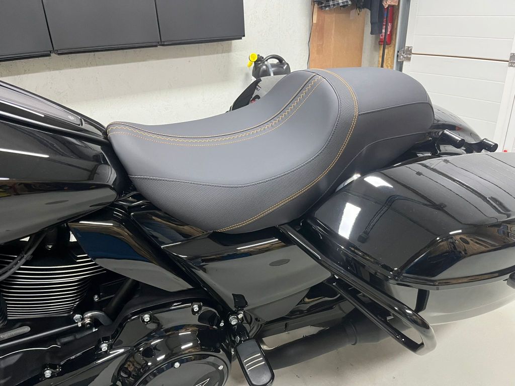 Harley-Davidson aangepast zadel 